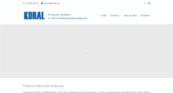 Desktop Screenshot of koralsc.pl