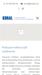 Mobile Screenshot of koralsc.pl